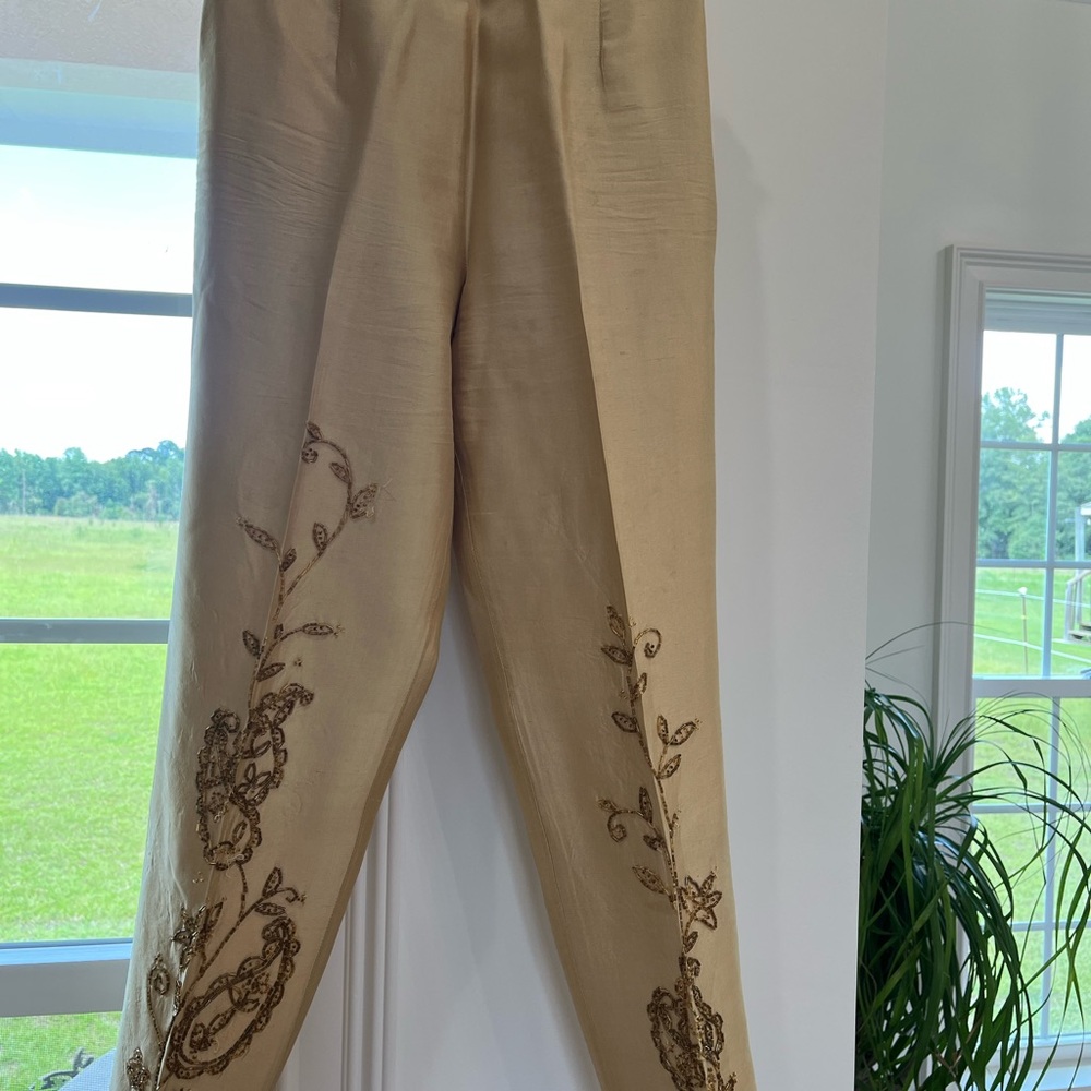 SilkLand Tan Trousers
